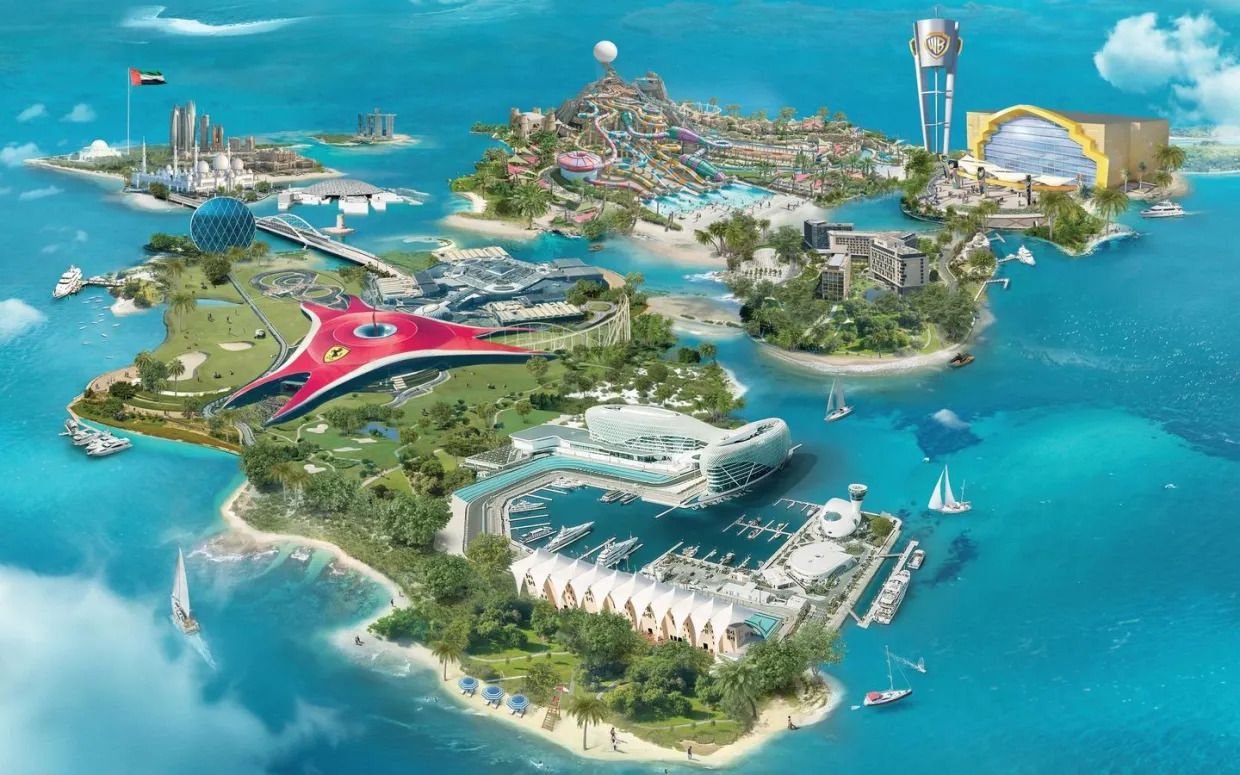 Yas Island Abu Dhabi waterfront